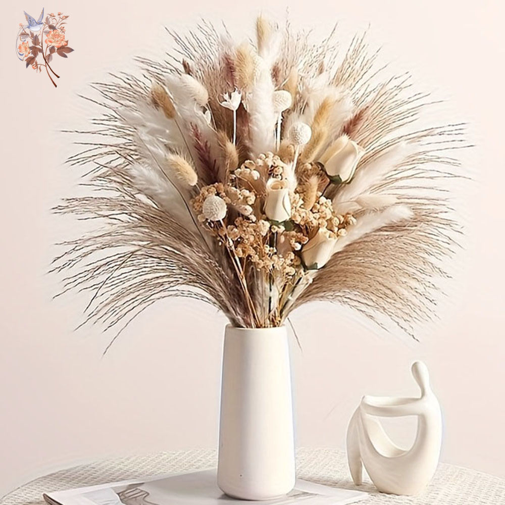 Florist Supply Vases - 80 Stück Künstliche Getrocknete Blumen Bouquet
