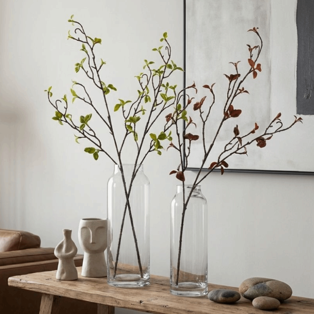 Branch Curly Willow - Künstliche Weidenholz-Zweige mit Realistischem Erscheinungsbild, Dekorative