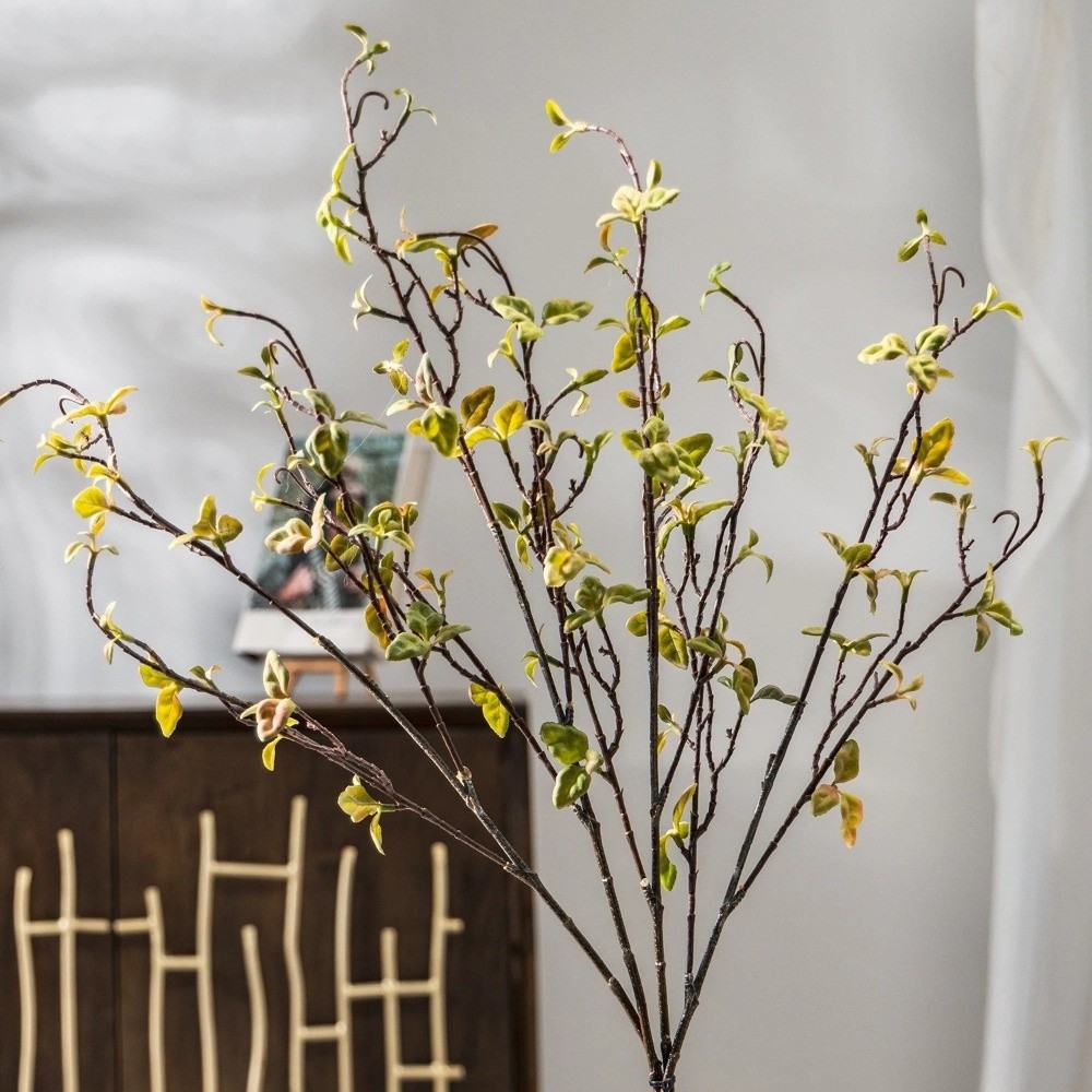 Branch Curly Willow - Künstliche Weidenholz-Zweige mit Realistischem Aussehen, Plastik-Simulationsbaumzweige,
