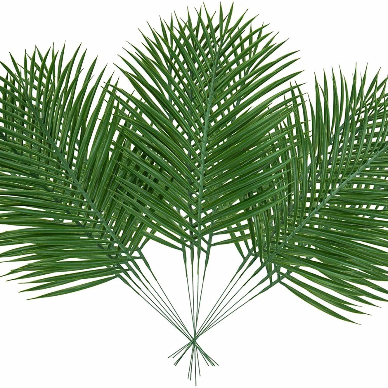 5 stücke goldene künstliche Pa – Florist Supply Vases Bewertung und Preis