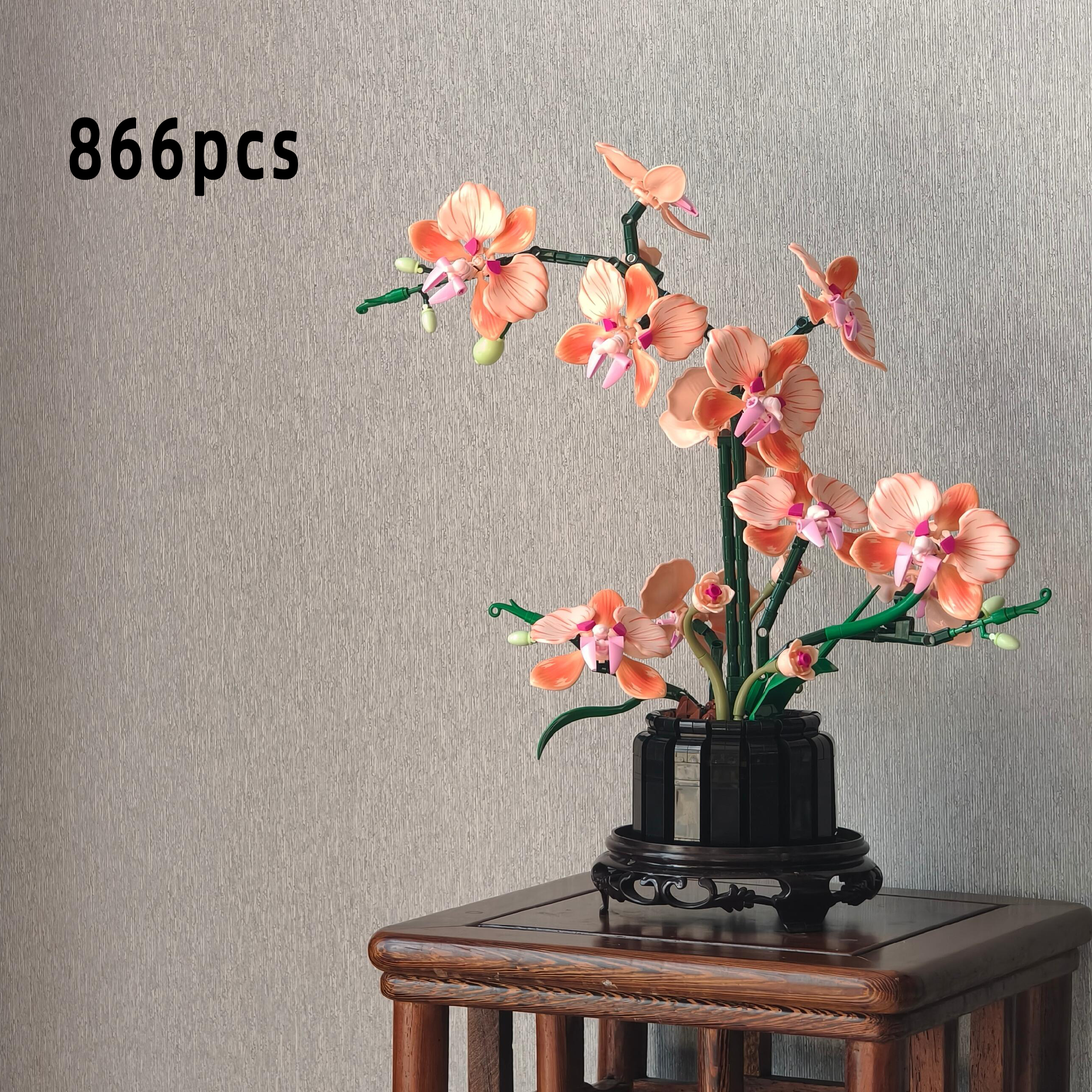 Orangefarbener Phalaenopsis-Or – Florist Supply Vases Bewertung und Preis