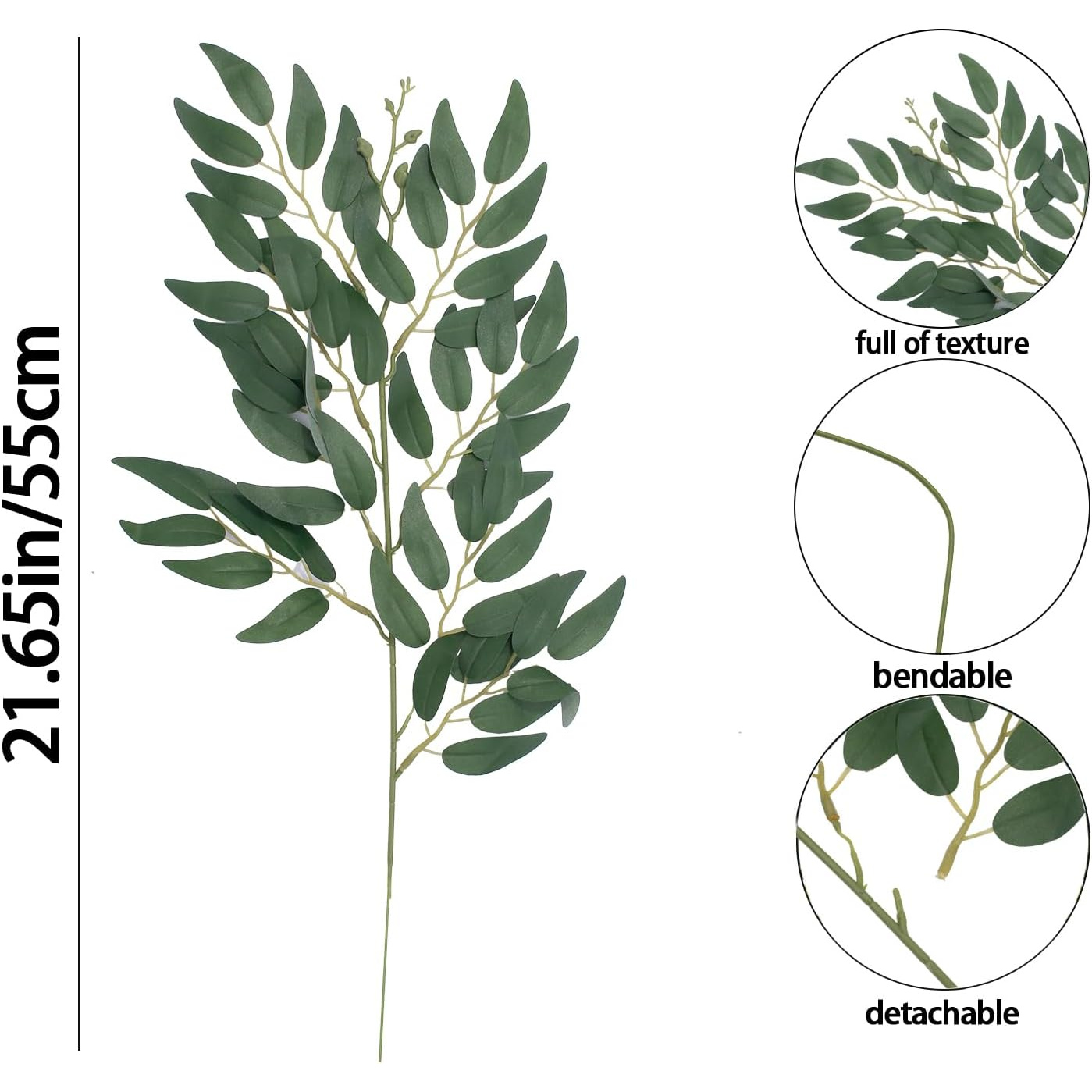 24 Stück künstliche italienisc – Ruscus Stem Faux Bewertung und Preis