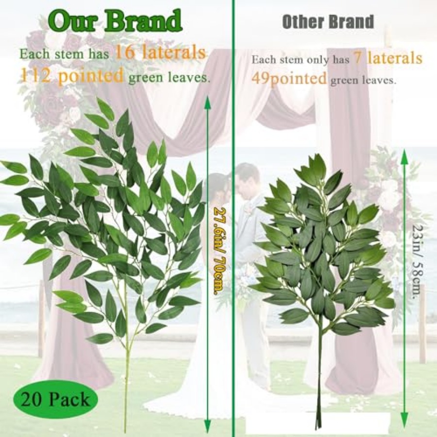Künstliche italienische Ruscus – Ruscus Stem Faux Bewertung und Preis
