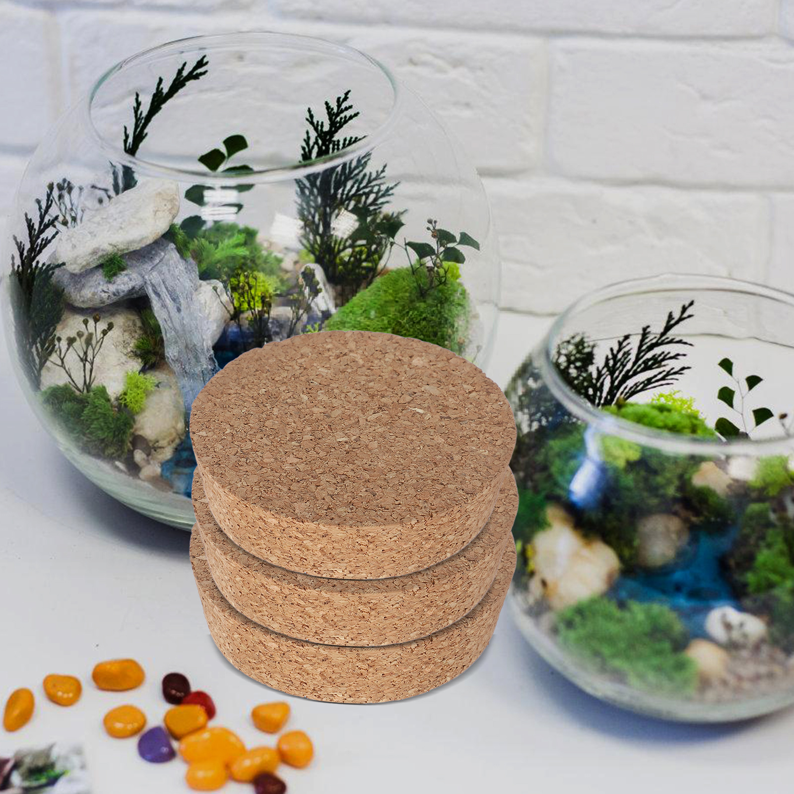 6 Stück Korkdeckel für Glasblu – Florist Supply Vases Bewertung und Preis